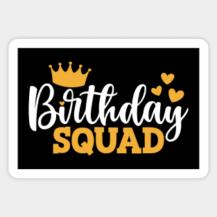 Birthday Squad Sticker